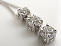 K18WG ���꡼���ȡ��� ��������� �ͥå��쥹��0.5Ct/K18WG�ۡ�