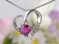 K18WG�ϡ��ȷ������ӡ���������ɥͥå��쥹[0.05ct]
