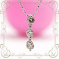 K18WG���إ��꡼���ȡ���٥�������ɡ��ͥå��쥹�ʥ��������0.3CT)    [y070026]