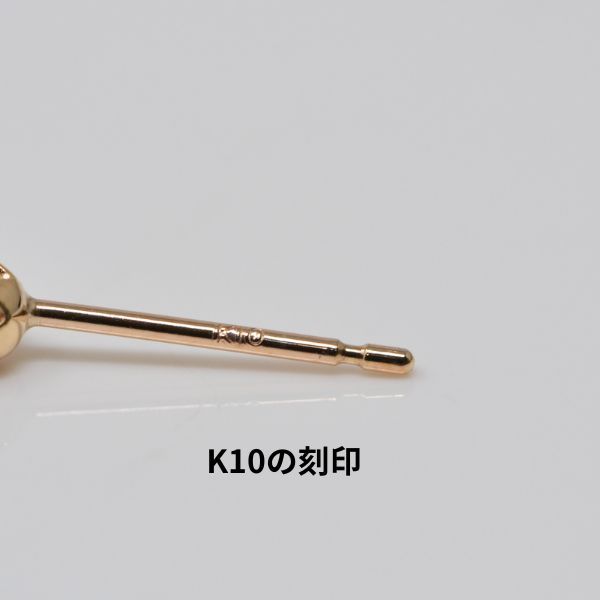 サファイア ピアス 両耳 レディース K10 10金 9月 誕生石 約3mm ラウンド 上品 シンプル デザイン 誕生日 記念日 プレゼント ギフト  サブ画像4